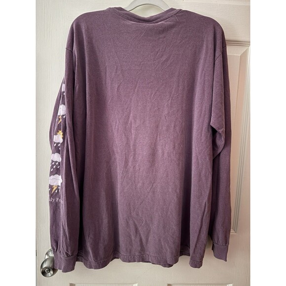 Teddy Fresh 2020 IS OVER AND MY LIFE STILL SUCKS Long Sleeve Purple Size Large - Picture 4 of 4